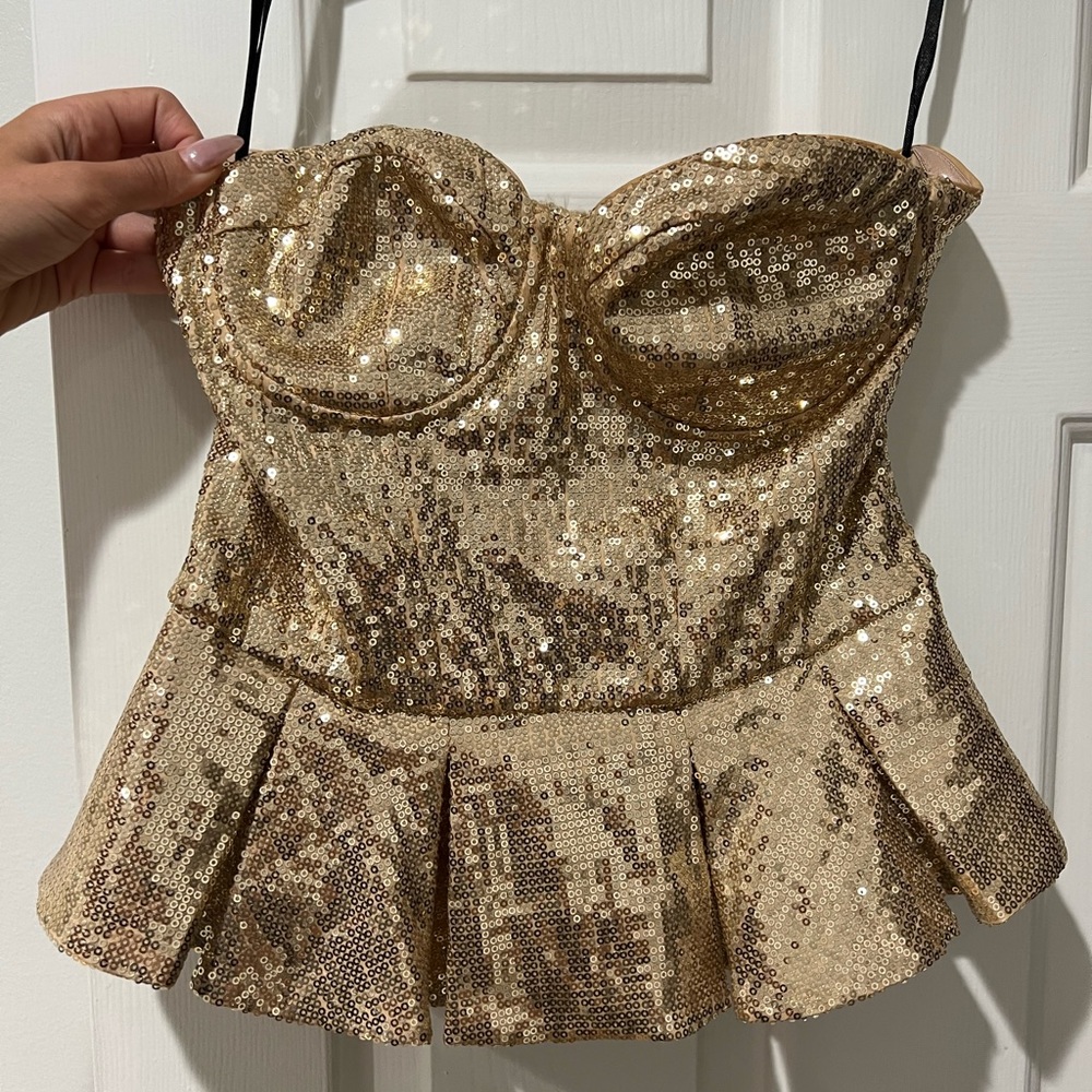 Bebe corset top